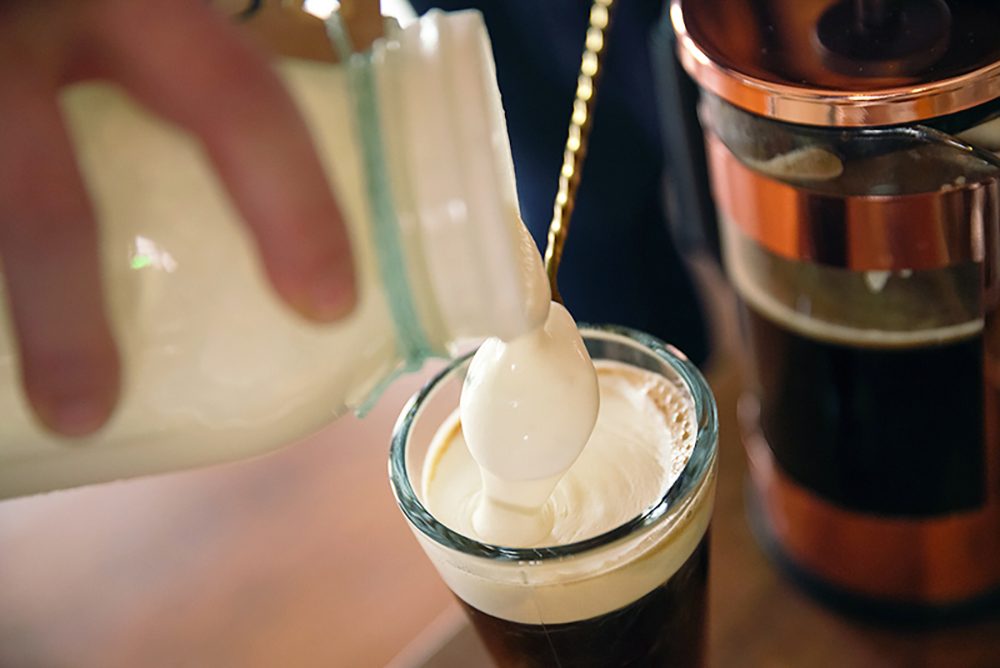 irish coffee cream float