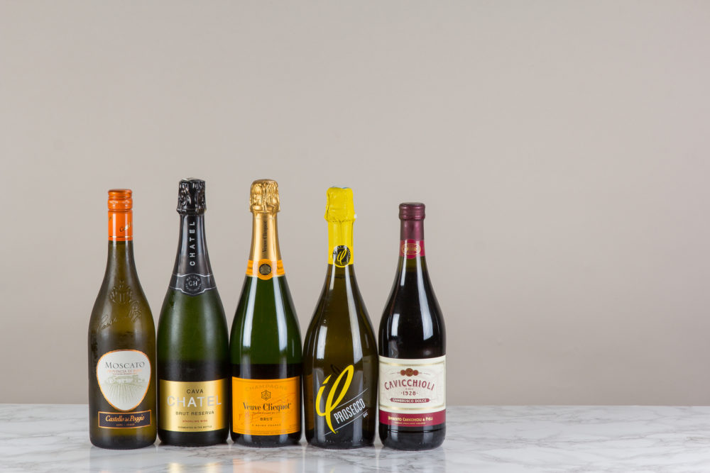 sparkling wine types