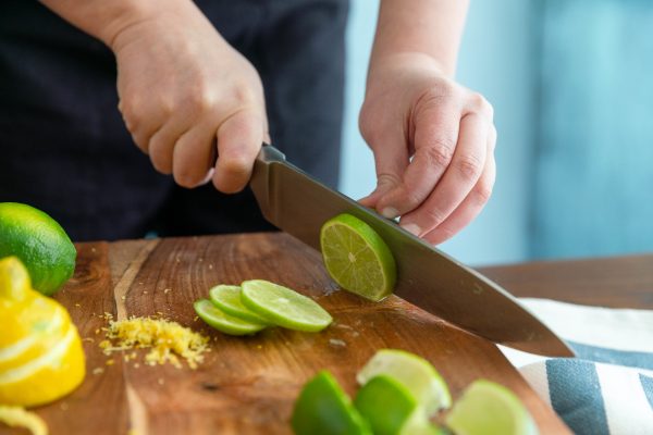 Lime Slice Cocktail Garnish