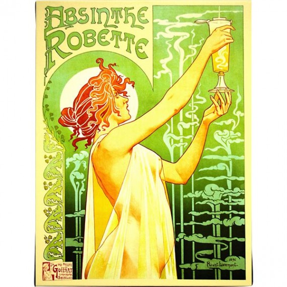 Absinthe Robette by Henri Privat-Livemont.