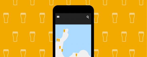 Mobile beer app logo