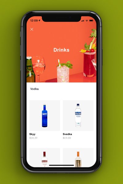 postmates alcohol delivery app