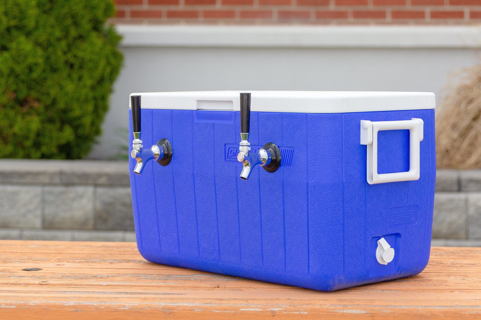 Jockey Box on Picnic Table