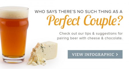 Perfect Couple Beer, Cheese, & Chocolate Pairings