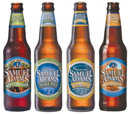 A Few of Sam Adams Large Selection