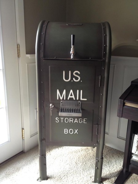 U.S. Mailbox kegerator
