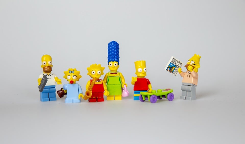 The Simpsons Legos