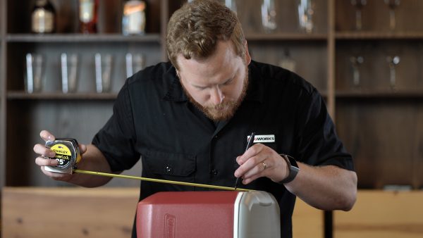 measuring a cooler