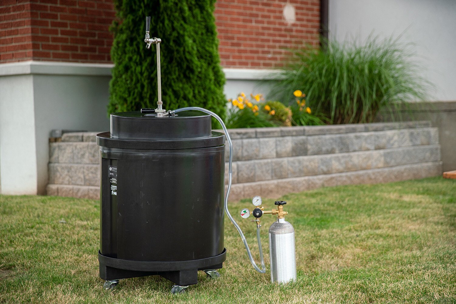 How To Tap A Keg With A Rod & Faucet Kit