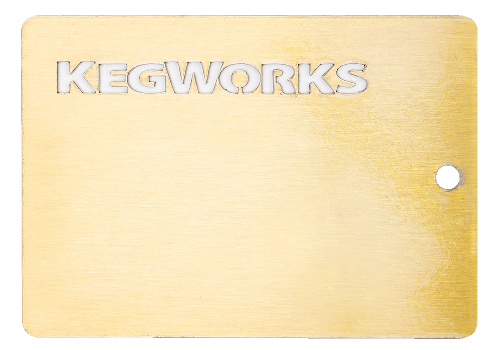 Misty Brass Sample Chip