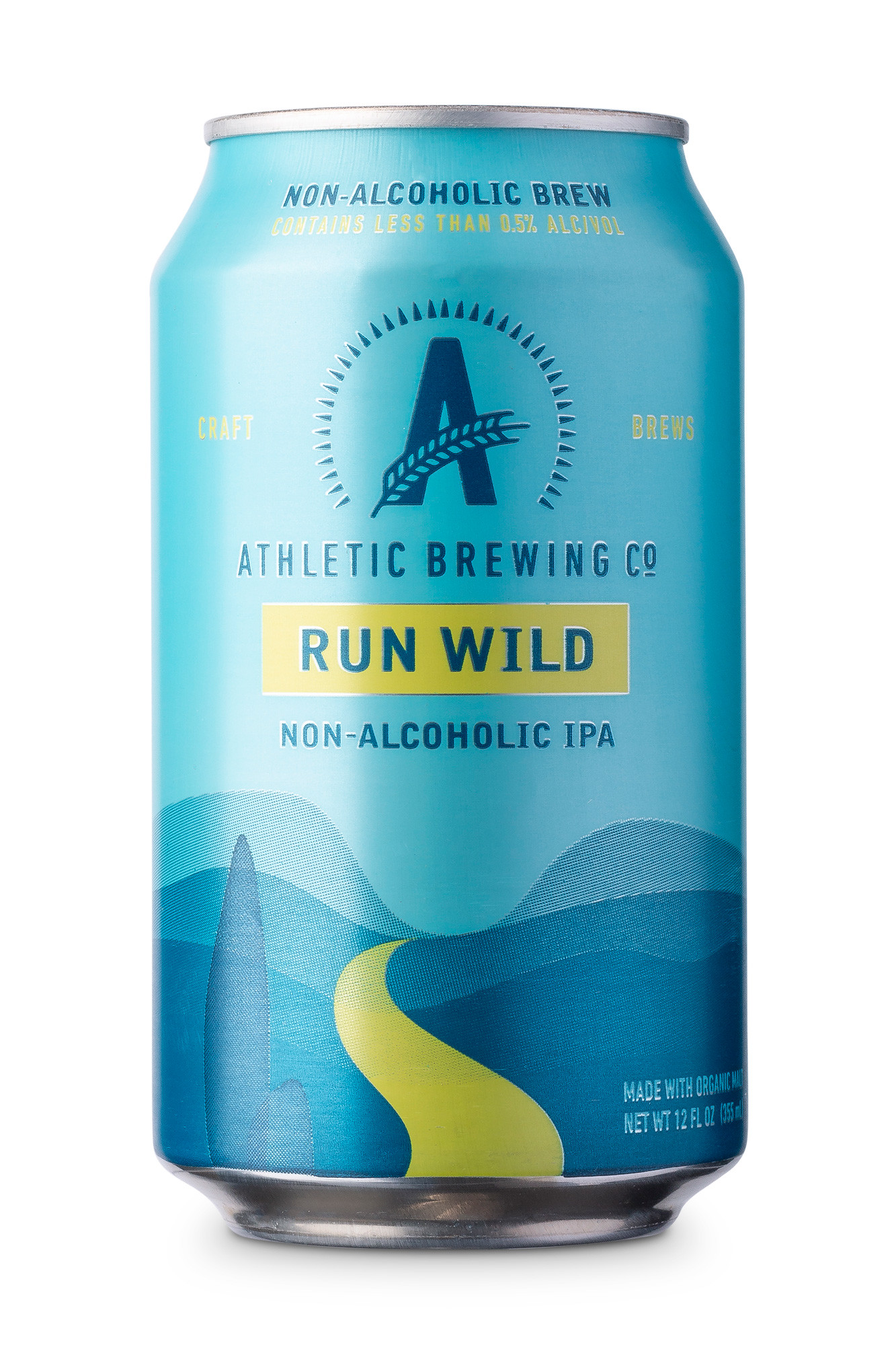 athletic non-alcoholic craft beer