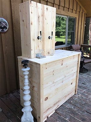 DIY Wedding Bar, Customer Photo 1