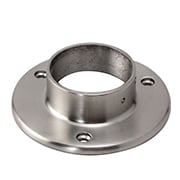 Brushed Stainless Steel Flanges